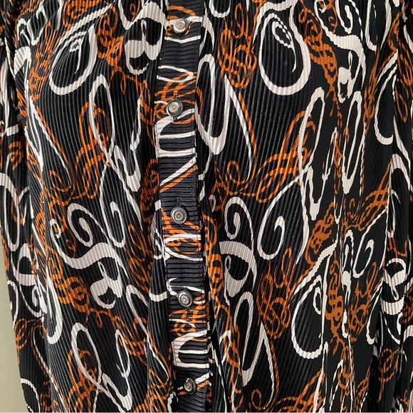 GUSUI, VINTAGE WOMEN BLOUSE, SIZE: L/G - Picture 3 of 13